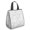 Baseballs Trophies White, variant on Softballs and Text Black Pattern Insulated Lunch Bag for Women Men, Large Portable Soft Cooler Tote, Thermal Food Storage Bag with Pearl Cotton, 8.66L, 8.75"x5.75"x9.5"