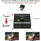 thumbnail image 3 of Conmutador HDMI, adaptador divisor bidireccional 4K HDMI 2 en 1 salida o 1 en 2, 3 of 5