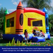 JumpOrange Commercial Grade Bounce House for Kids and Adults (with Blower), Crayon