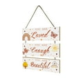 thumbnail image 4 of Placa de pared BLESIY Letrero para colgar en la pared bohemio decorativo para granja, 4 of 8