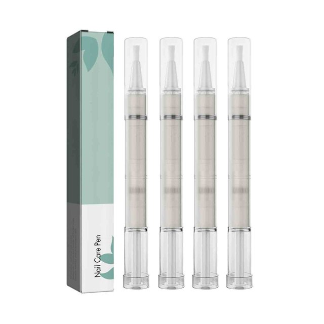 4 Pcs Stylo Liquide de Réparation des Ongles, Renforce, Nettoie, 6ml, pour des Ongles Sains