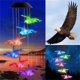 thumbnail image 4 of Viento Led Solar Bombilla En Forma De Animal Colorido Lámpara De Carillón De Viento Colgante Para Decoración De Jardín Al Aire Libre Speravity HA043829-01, 4 of 6
