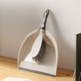 thumbnail image 3 of Meitianfacai Dustpan And Brush Set Handheld Dustpan And Brush Comfortable Grip, Brush And Dustpan For Sofa, Tabletop, Bedroom, Tent Cleaning, 1 Piece Beige, 3 of 9
