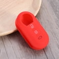 thumbnail image 3 of Étui en Silicone pour Clé de Voiture Protection contre les Rayures Rouges 7x3.5x1.5cm, 3 of 7