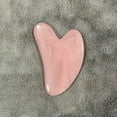 thumbnail image 2 of Heart-shaped massage tool - light pink face and body gua sha board, suitable for light beige treatments, muscle firming, and hair removal - durable and easy-to-clean surface., 2 of 9