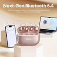 thumbnail image 4 of Auriculares inalámbricos con clip PAXA Clipbuds7 Bluetooth 5.4 Oro Rosa, 4 of 7
