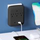 thumbnail image 5 of Enchufe de pared con puertos USB-C | Adaptador de viaje con múltiples tomas | 3 puertos de carga de CA y dos puertos USB | Enchufe de pared compacto para oficina en casa, 5 of 6