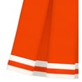 thumbnail image 4 of Creative Knitwear Orange Cheerleader Uniform for Toddler and Junior Girls - 3 Piece Dress With Bloomers, 4 of 5