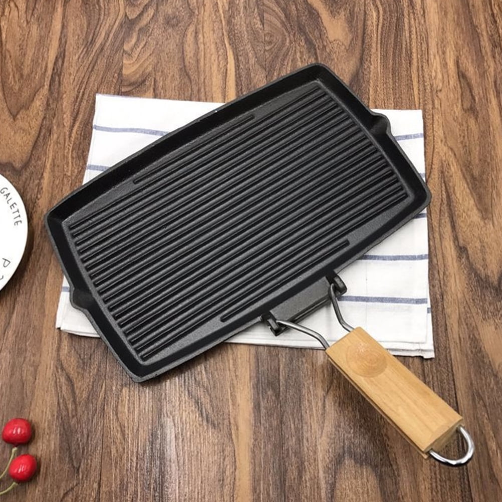 MLINS Pancake Griddle Omelette Cast Iron Nonstick with Free Shipping