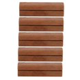 thumbnail image 2 of Lot de 5 porte-cartes de visite en bois, présentoir photo, pince à billets, fournitures de bureau (couleur foncée), 2 of 4