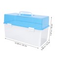 thumbnail image 1 of unbranded Caja De Almacenamiento Para De Azul Con 50 Agujeros Material Plástico Resistente, 1 of 8
