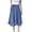 Blue, variant on Vedolay Fringe Skirt Women's A-Line Midi Tulle Skirt Elastic High Waist Skirt Fairy Mesh Midi Skirts,Blue S