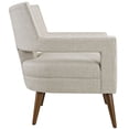 thumbnail image 4 of Modway Sheer Upholstered Fabric Armchair in Sand, 4 of 5