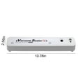 thumbnail image 2 of Hgallory Electric Vacuum Sealer for Food Storage & Preservation, 110V 90W Automatic Vacuum Sealer Household Packaging Machine for Plastic Bags, Kitchen Supplies, 13.8"x2.6"x2", 1PC, White, 2 of 8