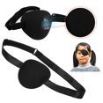 thumbnail image 2 of Amblyopia Occlusion Concave Eye Patch Groove Medical Postoperative Care Washable Eyeshades With Adjustable Strap For Kids/Adult, 2 of 6