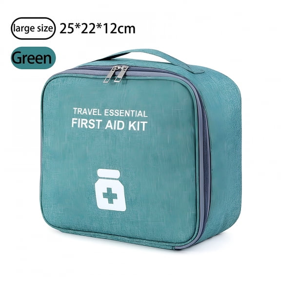 XIRQI 330 Piece First Aid Kit,Premium Waterproof Compact Trauma Medical Kits for Any Emergencies,Ideal for Home,Office,Car,Travel,Outdoor,Camping,Hiking,Boating (Green)
