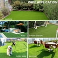 thumbnail image 7 of Goasis Lawn Artificial Turf Synthetic Grass 10x48 FT, 0.78" Pile Height Indoor Outdoor Fake Faux Grass Rug, 7 of 7