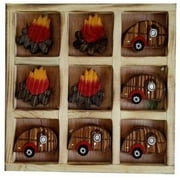 Wilcor Tic Tac Toe Campfire/Camp Collectible Board