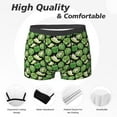 thumbnail image 2 of Men's Boxer Briefs, funny Bell Pepper Print Soft Comfy Mens Underwear Boxer Briefs Breathable With Widen Waist, 2 of 7