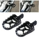 thumbnail image 4 of Reposapiés del conductor delantero reacondicionados de la motocicleta clavijas de piezaza para XL883, xl83c, XL883R,XL1200C, XL1200R, XL1200L Negro DYNWAVEMX Pedales de motocicleta, 4 of 8