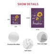 thumbnail image 7 of Purple Sunshine Sunflower Kitchen Dish Towels for Drying Dishes Set of 3, Pastoral Bees Farmhouse Floral Waffle Weave Microfiber Hand Tea Bathroom Towels Quick Dry & Absorbent Towel 15.7x23.6, 7 of 7