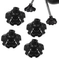 thumbnail image 1 of EXHUMKY 4Ud Cubiertas Negras Para Patas De Y Para Protección En Exteriores, 1 of 6