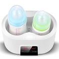 thumbnail image 5 of EXLEAF 2026 New Bottle Warmer 5-Minute Baby Bottles Heating Compact Convenient Bottle Warmer Powerful Steam Sterilizer and Dryer for Clean Bottles for Travel Home Daycare, 5 of 7