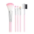 thumbnail image 1 of 5pcs/set Girl Makeup Brushes Tool Set Beauty Tools Blush Lip Brush Eyeshadows Brushes Kit for Beginners, 1 of 9