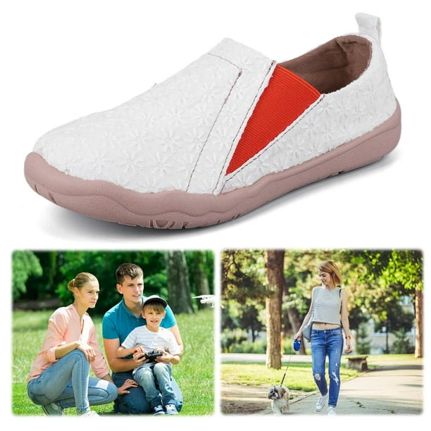 Zapatos Casuales Mocasines Pintados Con Arte para Mujer Antideslizantes Viajes Al Aire Libre