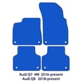 thumbnail image 2 of Audi Q7 & Q8 Floor Mats - 4M - Red Edging, 2 of 9