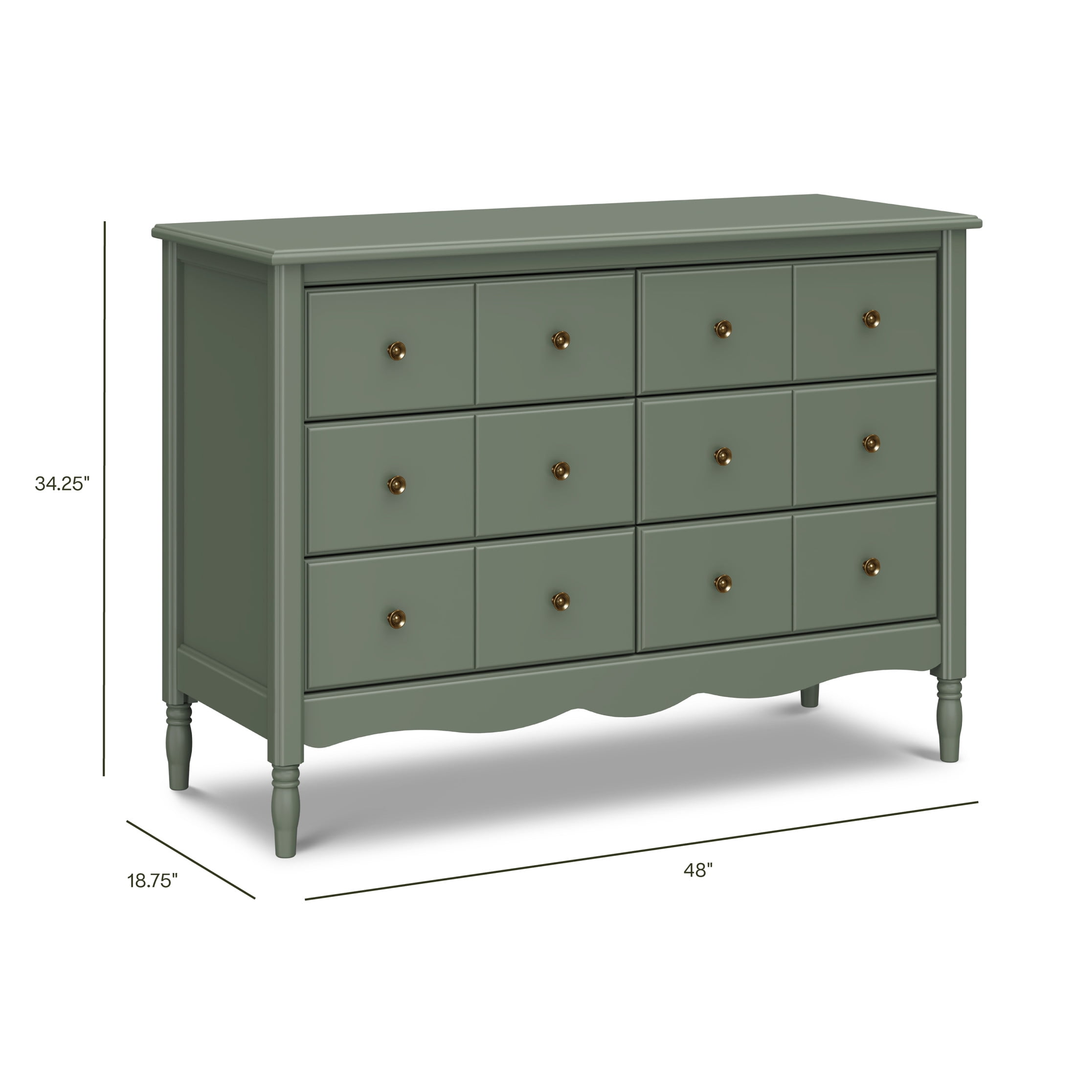 Namesake Liberty 6-Drawer Assembled Dresser
