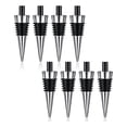 thumbnail image 1 of 8 Pieces Metal Blank Wine Stopper Kit Set for Wedding Wine Party Bar, 1 of 5