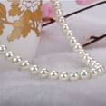 thumbnail image 3 of Jiaroswwei Elegant Women Faux Pearl Beads Necklace Bracelet Hook Earrings Party Jewelry Set, 3 of 8