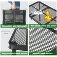 thumbnail image 4 of Petoto Folding Grill Table, 35'' x 23'' Adjustable Height Collapsible Table for Camping Cooking BBQ RV Picnic, Portable Aluminum Metal Grill Stand, 4 of 12