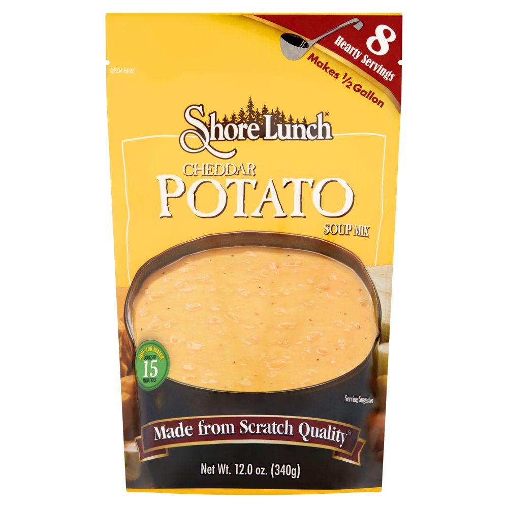 Shore Lunch Cheddar Potato Soup Mix, 12.0 oz