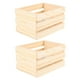 thumbnail image 4 of 2 cajas de madera en miniatura, versátiles accesorios de decoración para casas de muñecas, cestas de madera para exhibición de comida y bebida en supermercados en miniatura, 4 of 7
