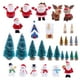 thumbnail image 3 of Mini de Navidad, juego de , accesorios de Navidad para casa de muñecas 1/12, juego de adornos de jardín de vacaciones para niños,, 3 of 9