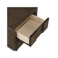 thumbnail image 5 of Modern Style 2-Drawer Nightstand Made with Wood in Walnut Color, 5 of 5