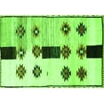 thumbnail image 1 of Ahgly Company Indoor Rectangle Southwestern Green Country Area Rugs, 7' x 9', 1 of 1
