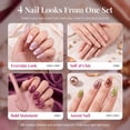 thumbnail image 5 of Morovan Nude Pink Cat Eye Gel Nail Polish Set with Magnet,10 Sheer Magnetic Gel Colors with Base & Top Coats for Elegant DIY Manicure, 5 of 9