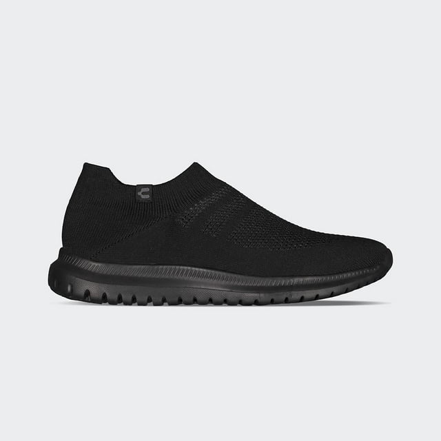 Tenis Charly para Hombre, Slip On Negro Talla 28.5