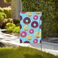 thumbnail image 4 of Wukai Donuts Garden Flags Double Sided Welcome Garden Yard House Flags Outside Outdoor House (Only Flag), 4 of 8