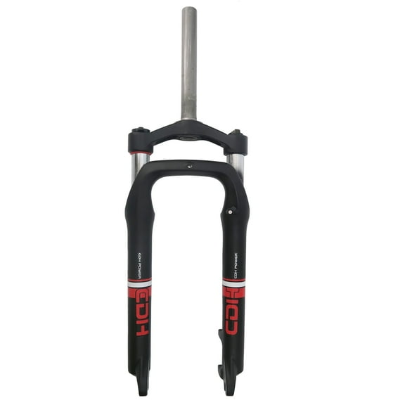 CDH 26X4.0" Bicycle Fork, Suspension Fat tire Bike Fork Oil Spring for Beach Snow Bike E-Bike