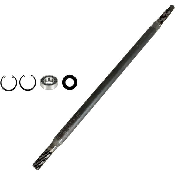 GXYWADY Rear Axle Shaft 20377-G11 Driver Side with Bearing Seal Kit Replacement for EZGO TXT Medalist 1994.5-Up Electric Models