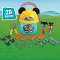 thumbnail image 5 of Disney Junior Mickey Mouse Handy Helper Tool Bucket, 25-pieces, Kids Toys for Ages 3 up, 5 of 7