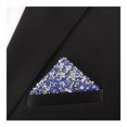 thumbnail image 1 of Hioecau Rhinestone Pocket Square for Men Pre Folded Handkerchief Sparkling Pocket Square Fits Blazer Tuxedo Pockets for Wedding Dating Formal Attire, 1 of 8