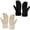 Black&Beige, variant on REDESS Women's Thermal Winter Gloves with Fleece Lining & Touch Screen,Black