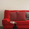 thumbnail image 6 of Leojiow 2 Pack Christmas Plaid Decorative Throw Pillow Covers Scottish Tartan Cushion Case For Farmhouse Home Holiday Decor Red And Green B A, 6 of 7
