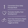 thumbnail image 5 of Garden of Life Organics Prenatal Multivitamin, one a day, Certified Organic Multi, 30 count - one month supply, 5 of 10