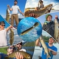 thumbnail image 4 of Suave Pesca Salto Natación Magnificado Cola Olor a Aceite Flash Chip Escala Fuerte Cuerpo de agua dulce para Snakehead Trucha, 4 of 6